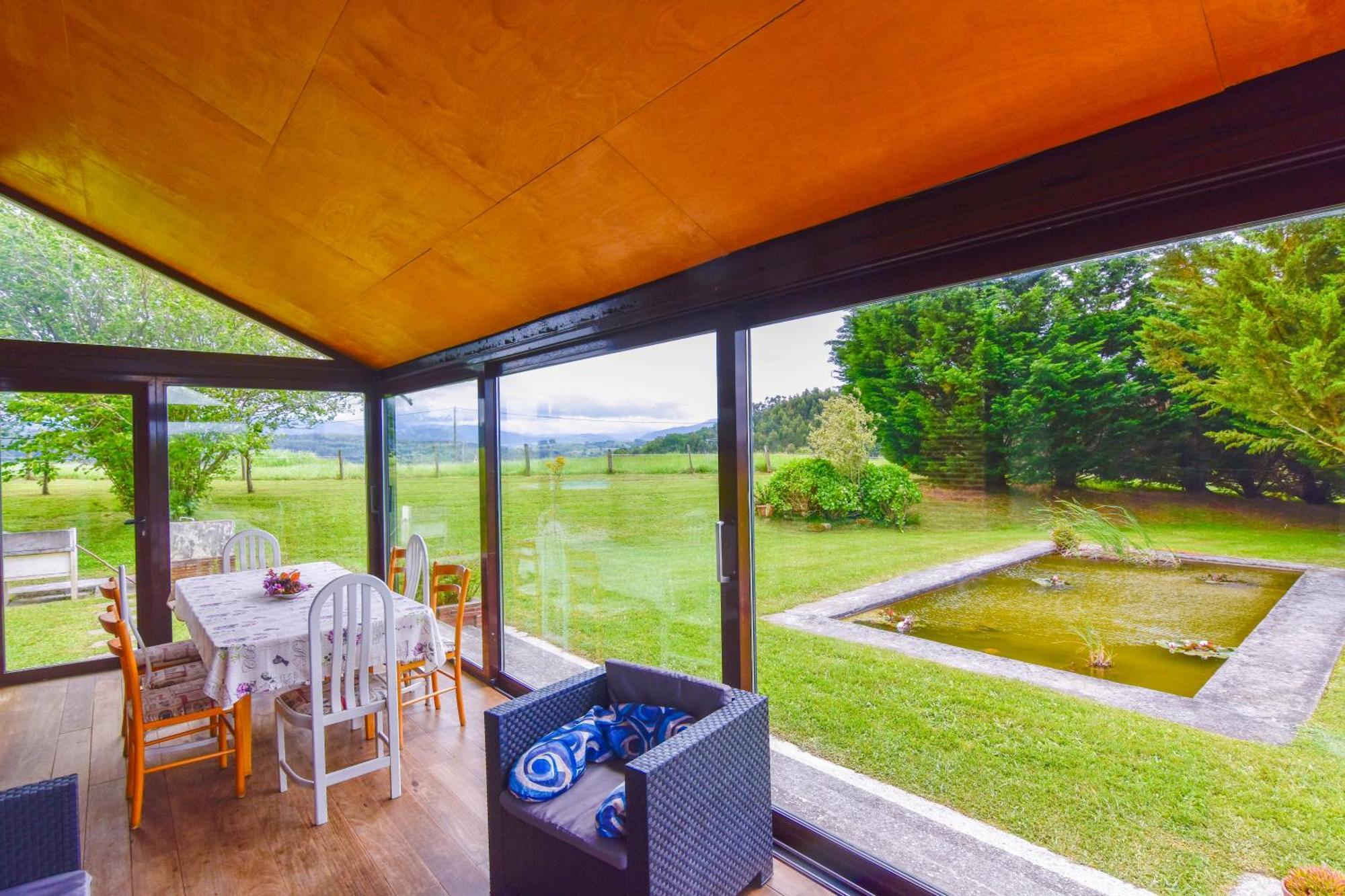 Villa Casa Con Gran Jardin Y Piscina En Cabarceno à Villanueva  Extérieur photo